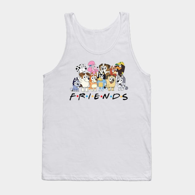 Dog friends Tank Top by Rainbowmart